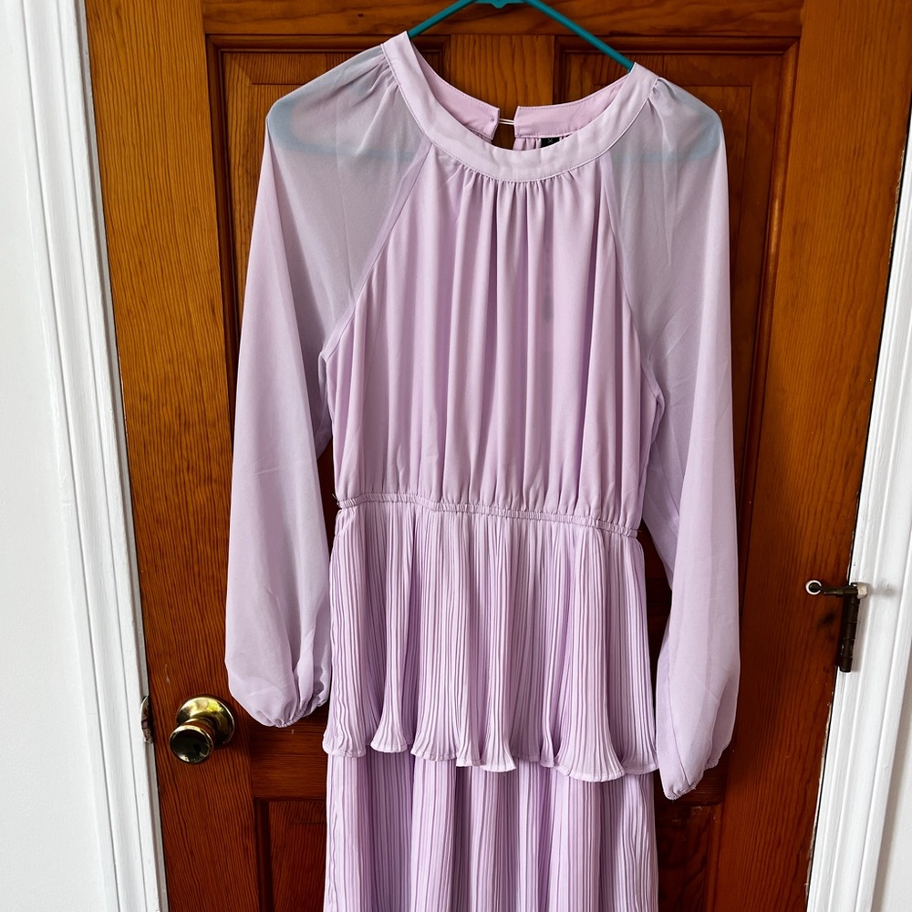 Zesica NWT lavender wedding guest dress